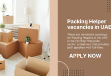 Packing Helper vacancies in UAE