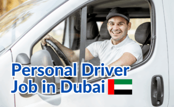 Personal Driver Job in Dubai