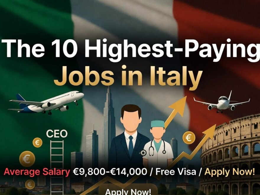 The 10 Highest-Paying Jobs in Italy for 2026