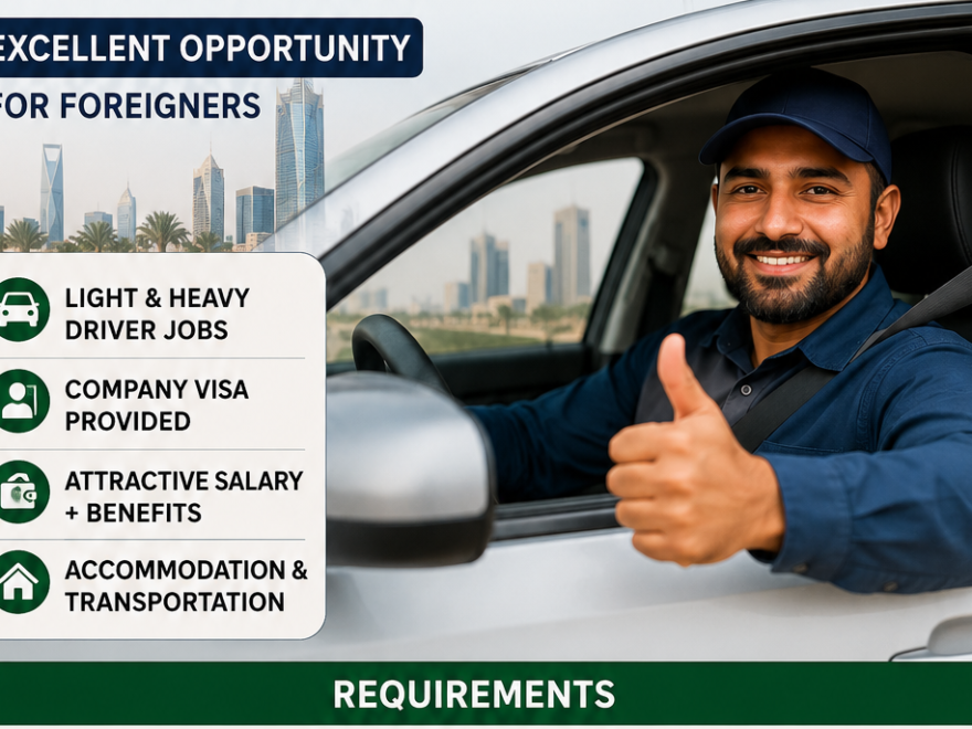 Driver Jobs in Saudi Arabia