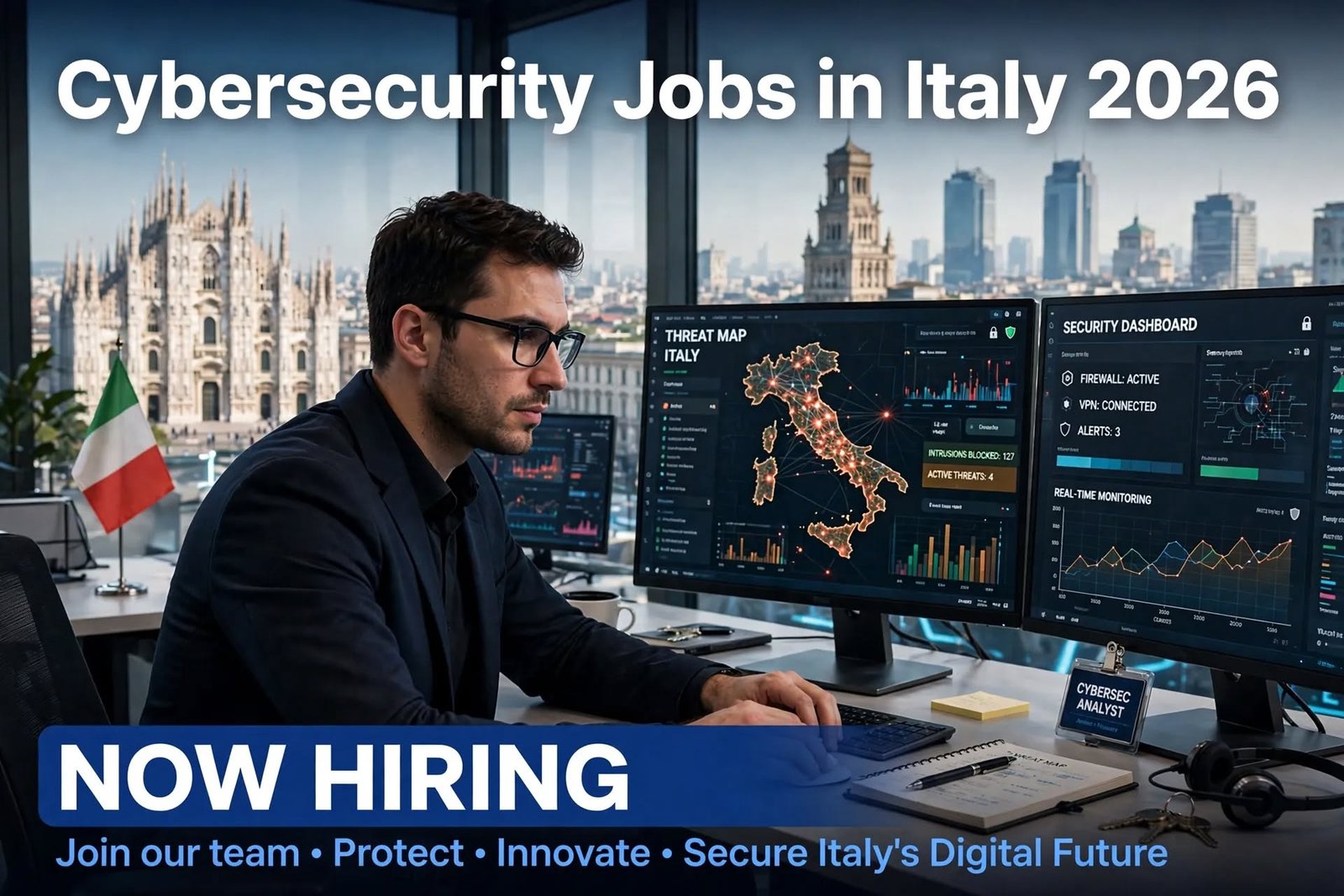 Cybersecurity Jobs in Italy