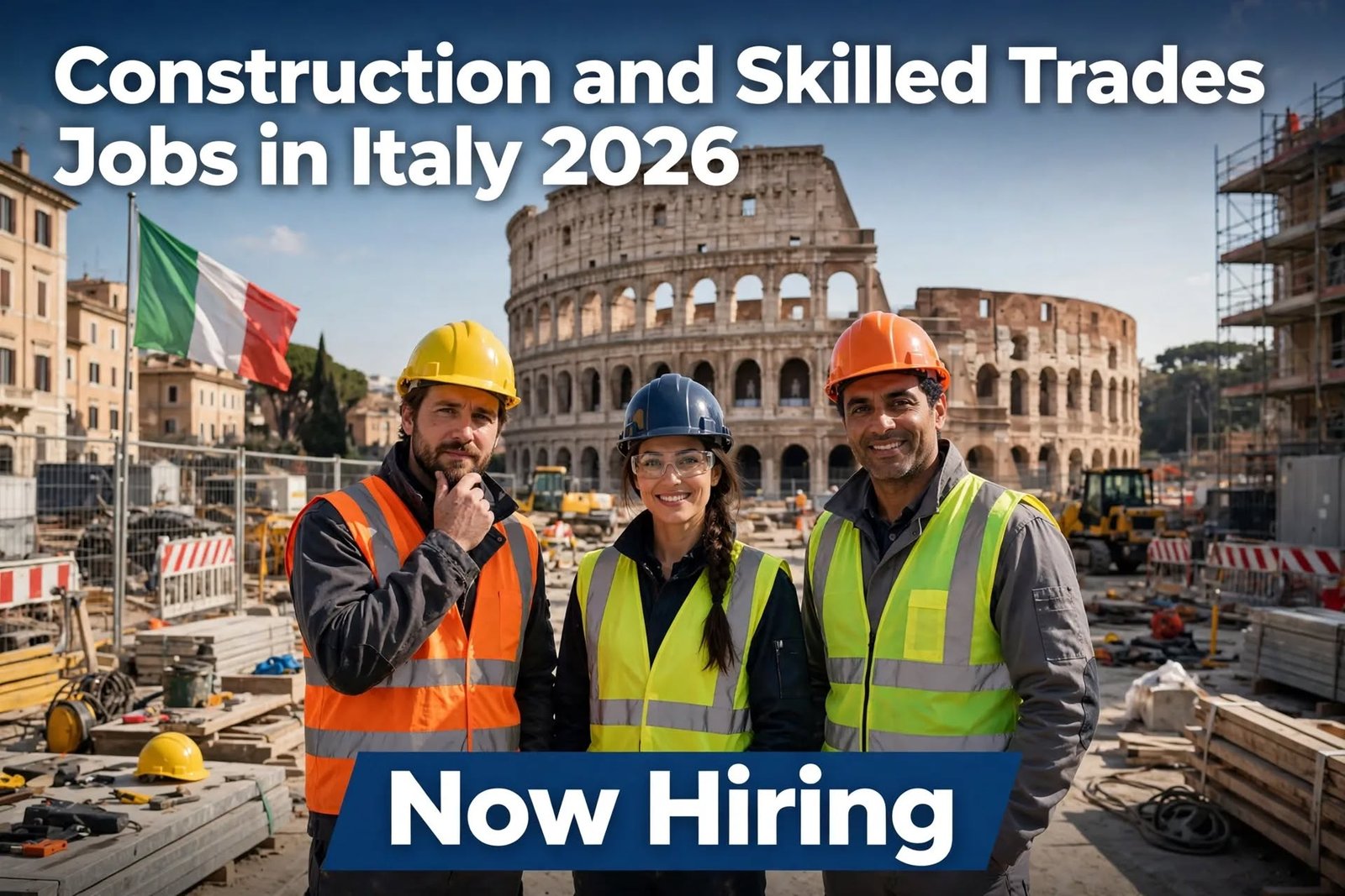 Construction & Skilled Trades Jobs in Italy