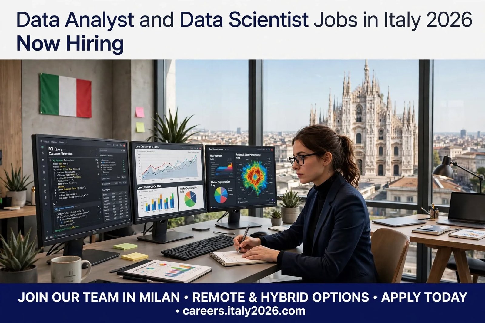 Data Analyst & Data Scientist Jobs in Italy