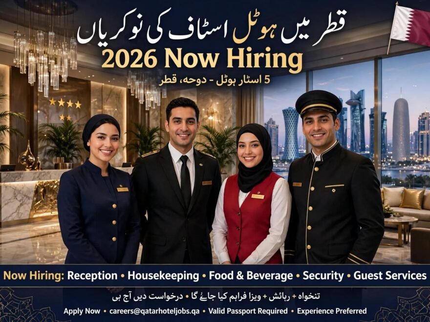 Hotel Staff Jobs in Qatar