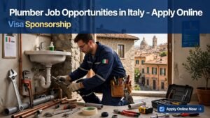 Job Opportunities for Plumbers in Italy – Apply Online