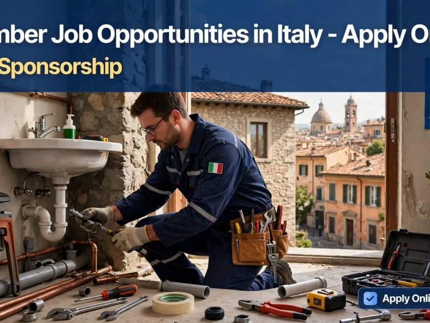 Job Opportunities for Plumbers in Italy – Apply Online