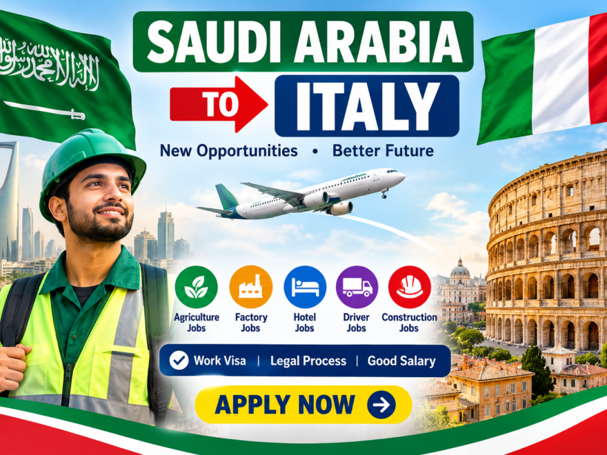 Saudi Arabia to Italy